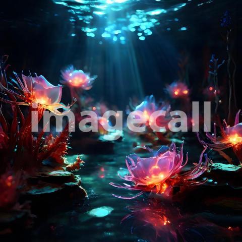 Abstract and surreal colorful and vivid (3871)