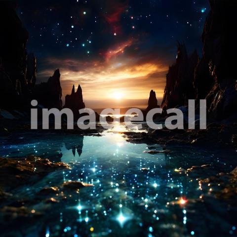 Abstract and surreal colorful and vivid (3891)