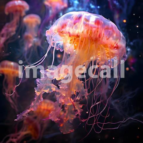 Abstract and surreal colorful and vivid (3886)