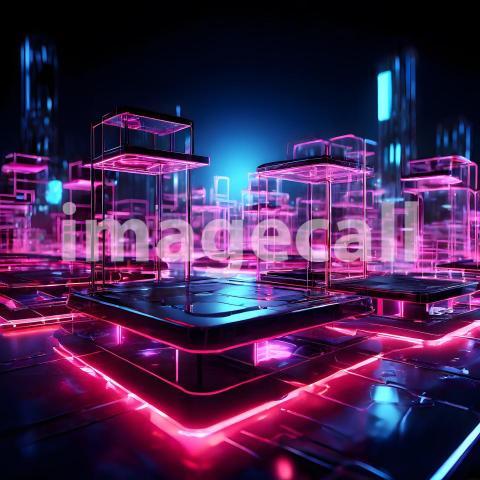 Abstract and surreal colorful and vivid (3897)