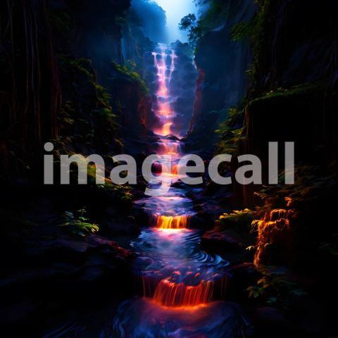 Abstract and surreal colorful and vivid (3906)