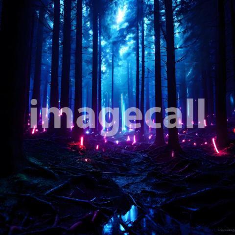 Abstract and surreal colorful and vivid (3889)