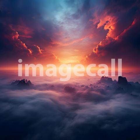 Abstract and surreal colorful and vivid (3910)