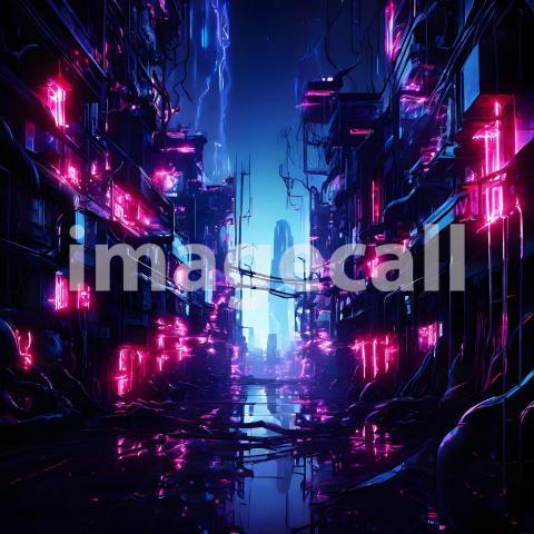 Abstract and surreal colorful and vivid (3880)