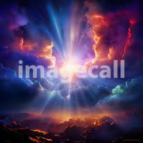 Abstract and surreal colorful and vivid (3918)