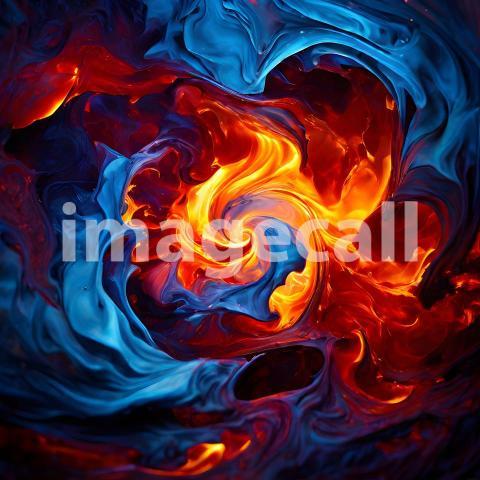 Abstract and surreal colorful and vivid (3919)