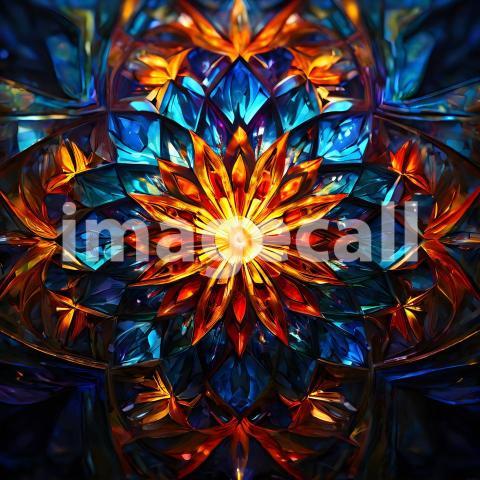 Abstract and surreal colorful and vivid (3915)