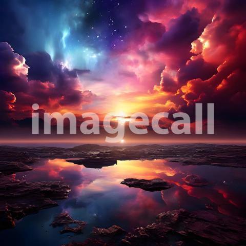 Abstract and surreal colorful and vivid (3931)