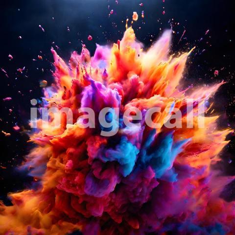 Abstract and surreal colorful and vivid (3943)