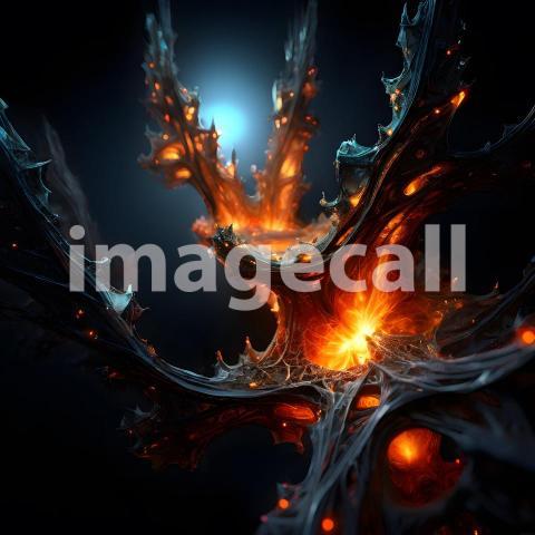 Abstract and surreal colorful and vivid (3947)