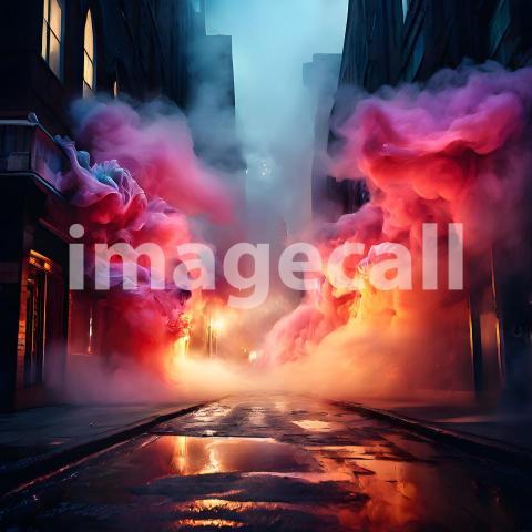 Abstract and surreal colorful and vivid (3967)