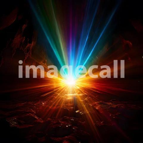 Abstract and surreal colorful and vivid (3976)