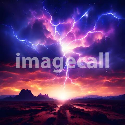 Abstract and surreal colorful and vivid (3983)