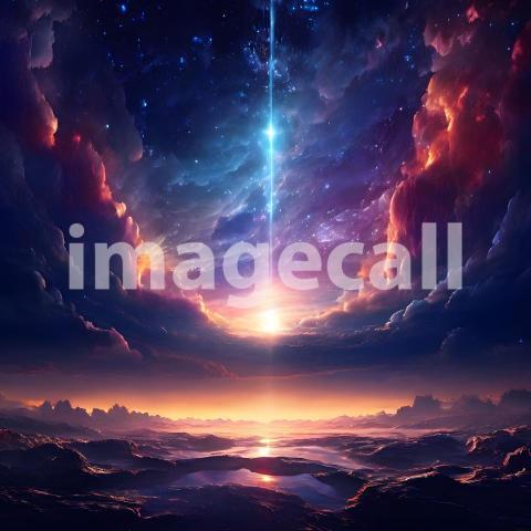 Abstract and surreal colorful and vivid (3981)