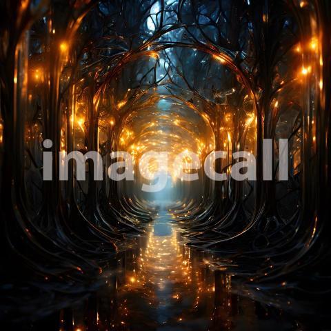 Abstract and surreal colorful and vivid (3988)