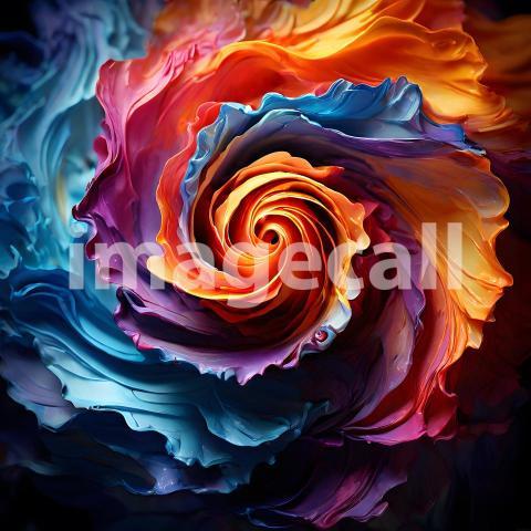 Abstract and surreal colorful and vivid (4002)