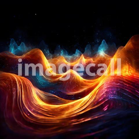 Abstract and surreal colorful and vivid (4005)