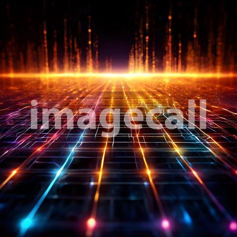 Abstract and surreal colorful and vivid (4016)