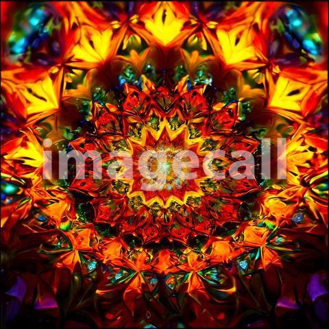 Abstract and surreal colorful and vivid (4021)