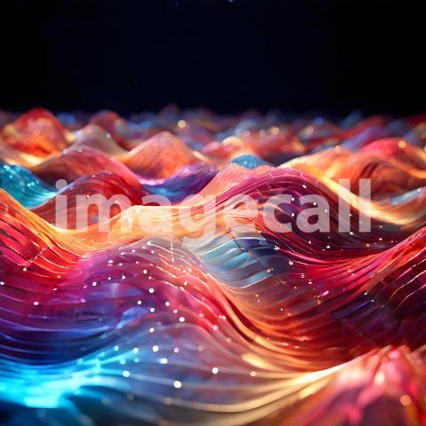 Abstract and surreal colorful and vivid (4023)