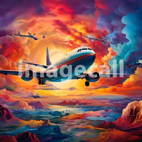 Abstract and surreal colorful and vivid (4031)