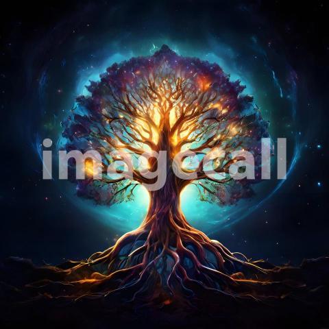 Abstract and surreal colorful and vivid (4052)