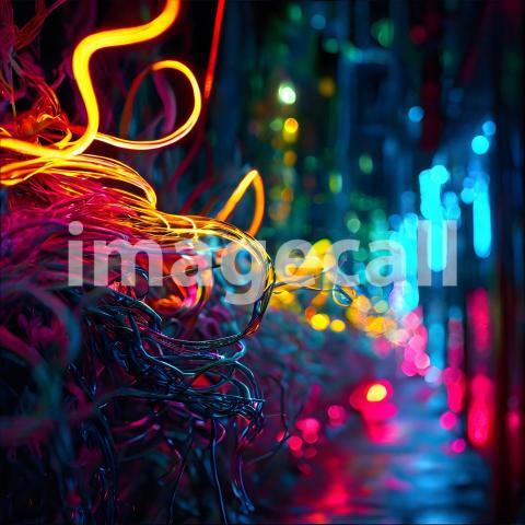 Abstract and surreal colorful and vivid (4066)