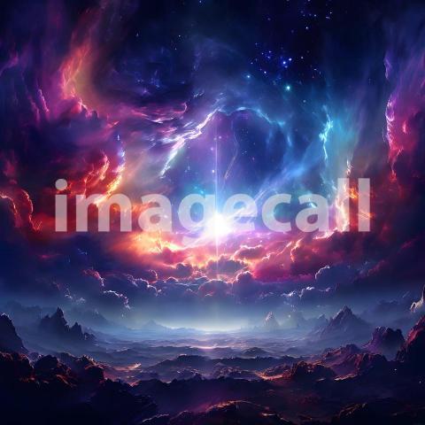 Abstract and surreal colorful and vivid (4064)