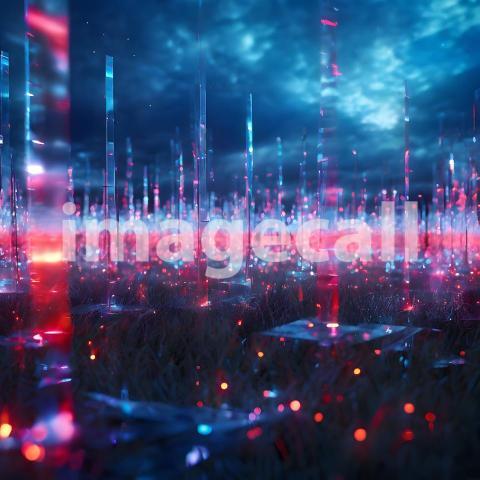 Abstract and surreal colorful and vivid (4075)