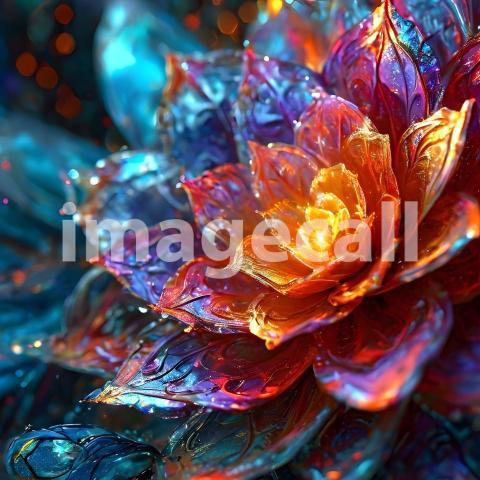 Abstract and surreal colorful and vivid (4076)