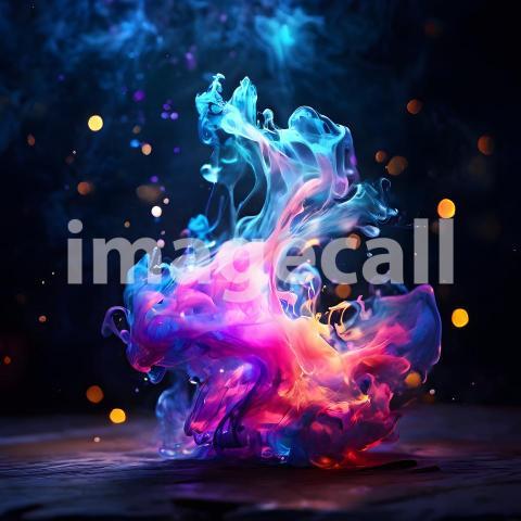 Abstract and surreal colorful and vivid (4077)