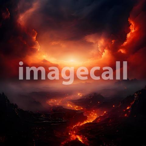 Abstract and surreal colorful and vivid (4081)