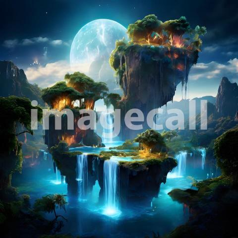 Abstract and surreal colorful and vivid (4092)