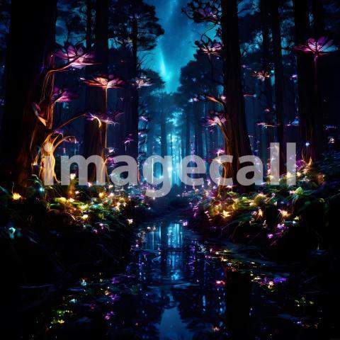 Abstract and surreal colorful and vivid (4095)