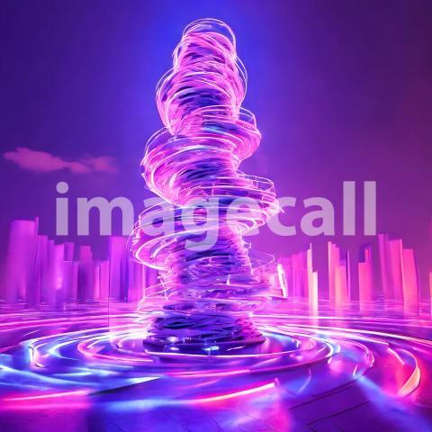 Abstract and surreal colorful and vivid (4117)