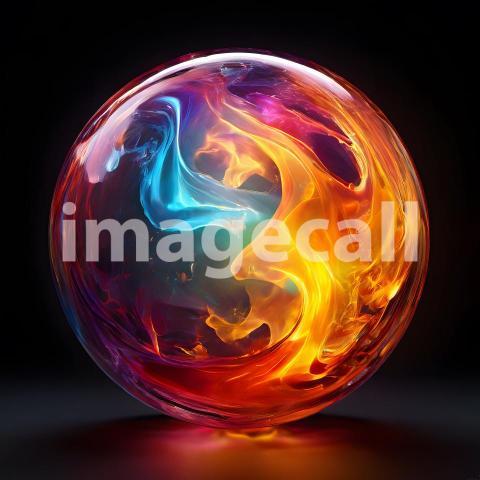 Abstract and surreal colorful and vivid (4126)