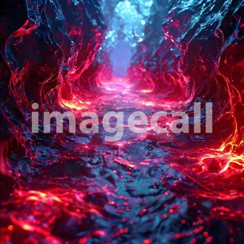 Abstract and surreal colorful and vivid (4135)