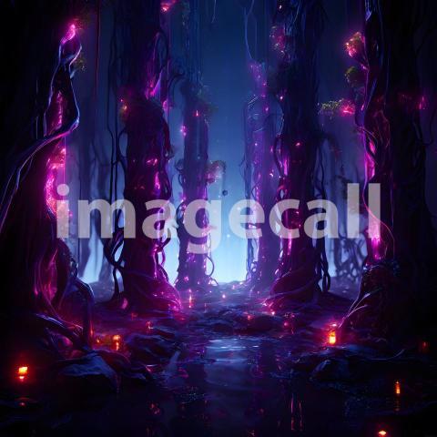 Abstract and surreal colorful and vivid (4144)