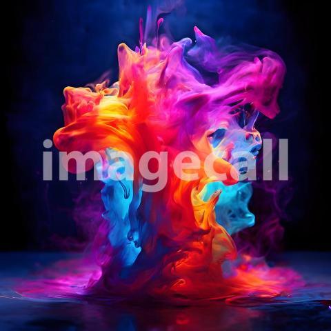 Abstract and surreal colorful and vivid (4145)
