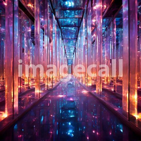 Abstract and surreal colorful and vivid (4140)