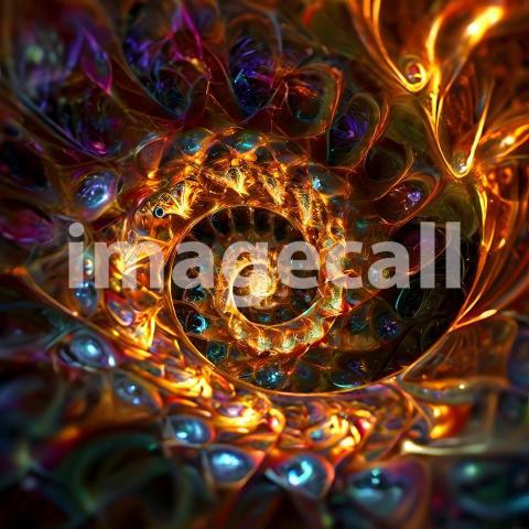 Abstract and surreal colorful and vivid (4143)