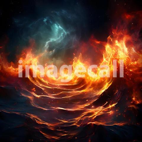 Abstract and surreal colorful and vivid (4141)