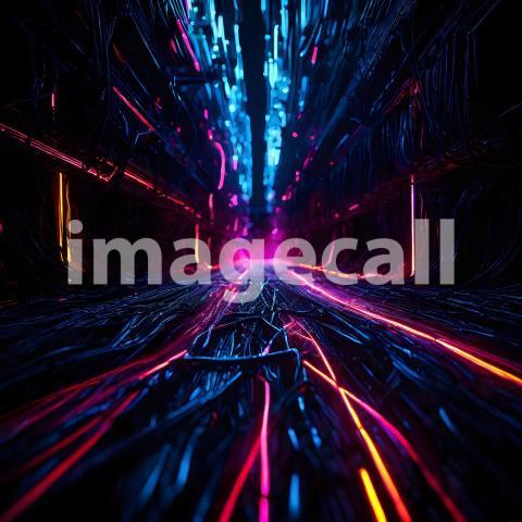 Abstract and surreal colorful and vivid (4151)