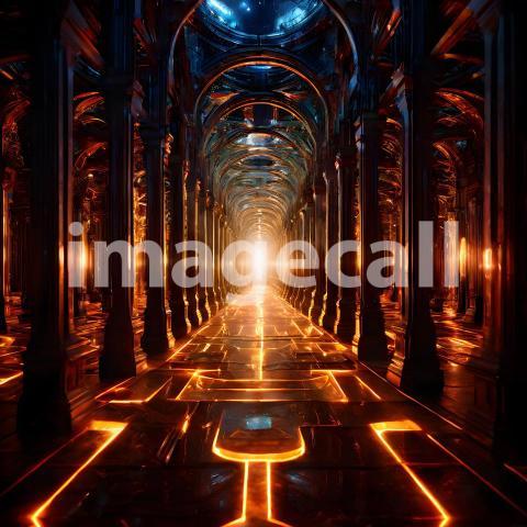 Abstract and surreal colorful and vivid (4152)