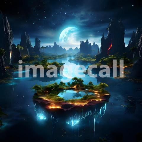 Abstract and surreal colorful and vivid (4160)