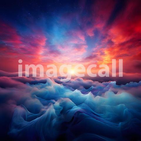 Abstract and surreal colorful and vivid (4162)