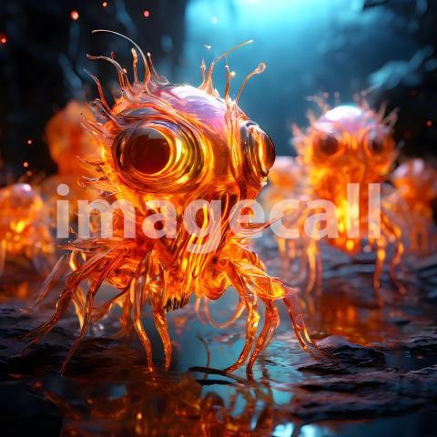 Abstract and surreal colorful and vivid (4166)