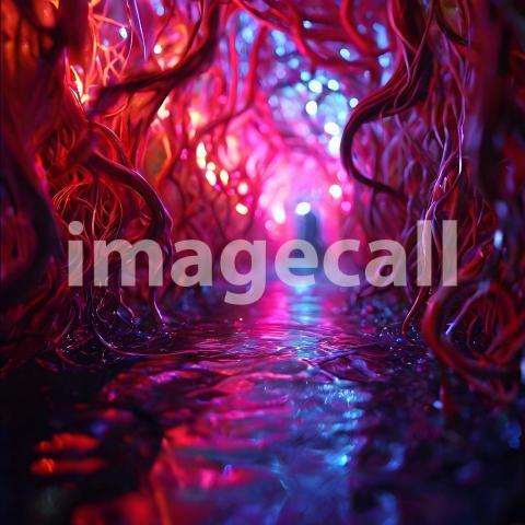 Abstract and surreal colorful and vivid (4170)