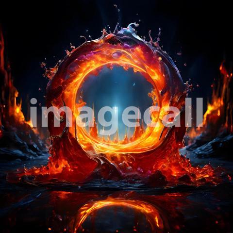 Abstract and surreal colorful and vivid (4177)