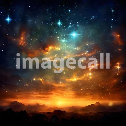 Abstract and surreal colorful and vivid (4205)